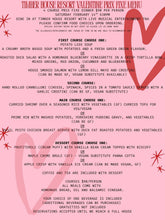 Load image into Gallery viewer, Valentine's Day 4 Course Prix Fixe