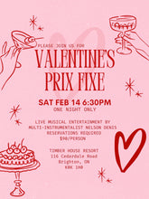 Load image into Gallery viewer, Valentine's Day 4 Course Prix Fixe