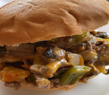 Load image into Gallery viewer, canadian-cheesesteak-sandwich
